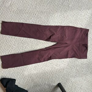 Maroon skinny pant
